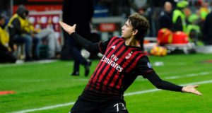 Milan, ricavi da stadio verso il raddoppio nel 2016 grazie ai tanti big match a San Siro Manuel Locatelli esulta dopo il gol dell'1-0 in Milan Juventus (Insidefoto.com)