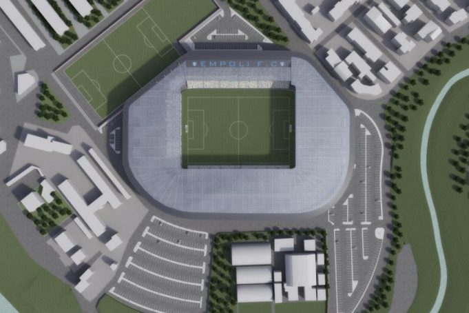 empoli nuovo stadio castellani