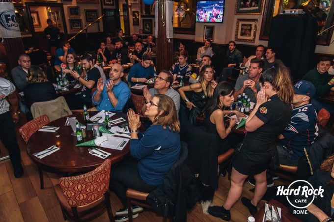 superbowl evento hard rock cafè