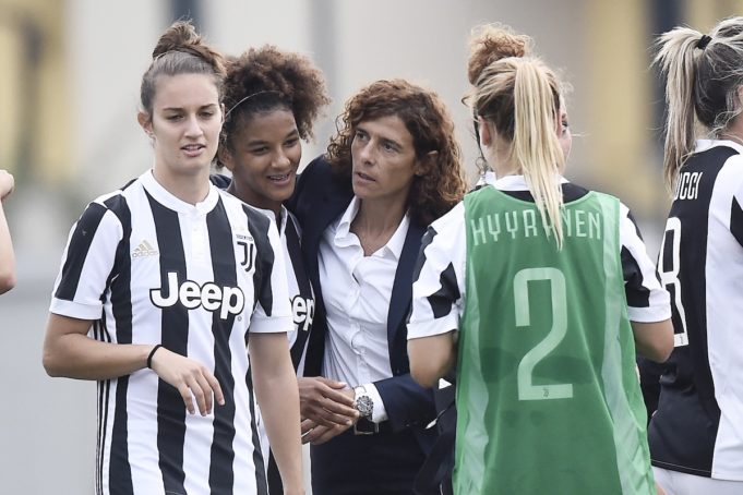 Mozzanica - Juventus nella foto: Rita Guarino-Sara Gama