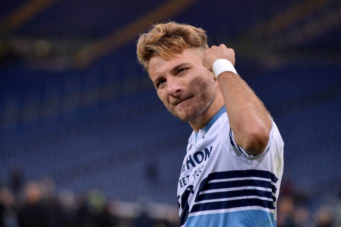 Ciro Immobile in Lazio Sampdoria 2-2 (Foto Antonietta Baldassarre / Insidefoto)